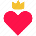 crown, heart, king, love, queen, royal, valentine