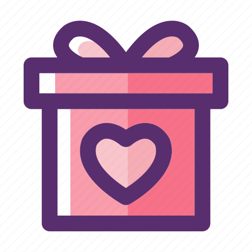 Box, box gift valentine, gift, love, present, valentine, valentine day icon - Download on Iconfinder