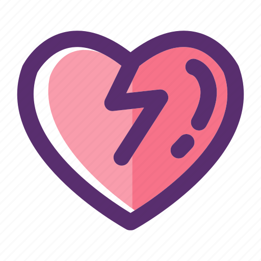 Breakup, broken, broken heart, heart, love, valentine, valentine day icon - Download on Iconfinder