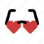 glasses, love, valentine, romance, fashion 