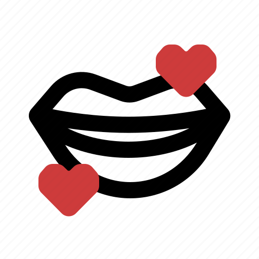 Kiss, love, valentine, romance, lips icon - Download on Iconfinder