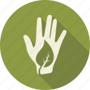 green, hand, leaf, leaves, love, nature, open