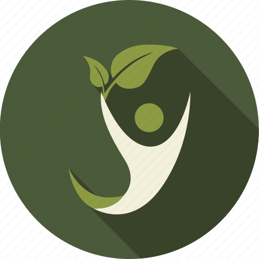 Green, happy, leaf, leaves, love, nature, person icon - Download on Iconfinder