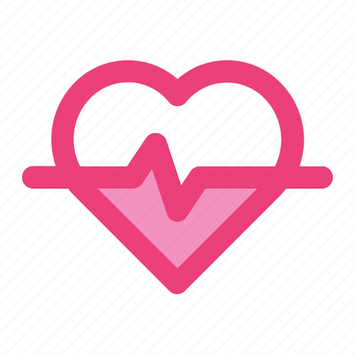 Beat, heart, love, pulse, romance, signal, valentine icon - Download on Iconfinder