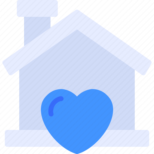 Home, house, love, heart, romance icon - Download on Iconfinder