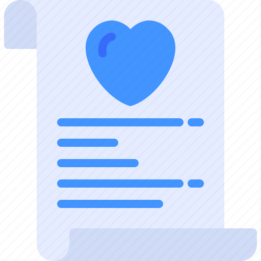 Letter, love, heart, romance, poem icon - Download on Iconfinder