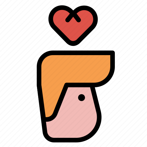 Falling, heart, in, love, man, romance icon - Download on Iconfinder