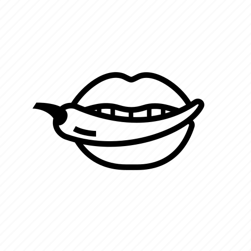 Lip, mouth, lips, woman, love, sex, chili icon - Download on Iconfinder
