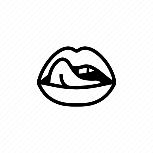 Lip, mouth, lips, woman, love, sex, tongue icon - Download on Iconfinder