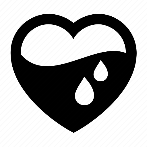 Blood, donor, drop, heart, love icon - Download on Iconfinder