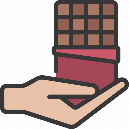 Give, chocolate, loving, passion, gift icon - Download on Iconfinder