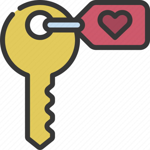 Keychain, loving, passion, keys, key icon - Download on Iconfinder