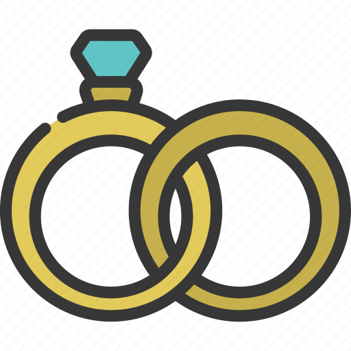 Wedding, rings, loving, passion, marriage icon - Download on Iconfinder