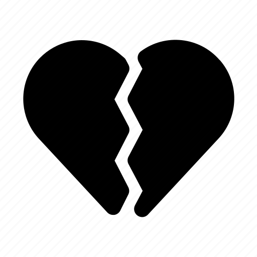 Broke, broken, cry, heart, hurt, love, valentine icon - Download on Iconfinder