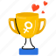 woman victory, winner cup, woman achievement, prize, reward 
