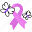 cancer ribbon, cancer awareness, breast awareness, ribbon, medical awareness 