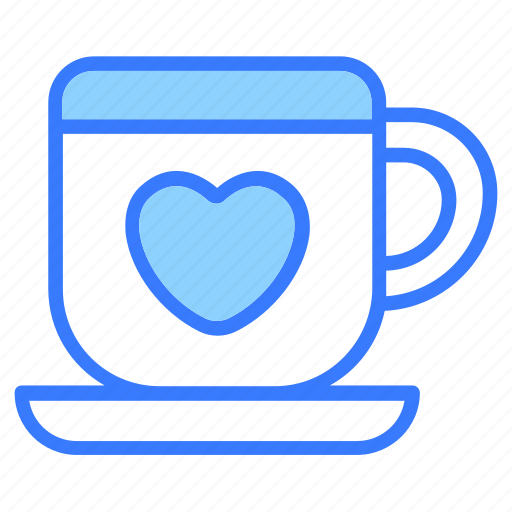 Love tea, love, cup, heart, tea cup, coffee, hot tea icon - Download on Iconfinder