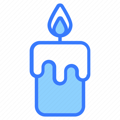 Candle, light, decoration, celebration, flame, fire, cake icon - Download on Iconfinder