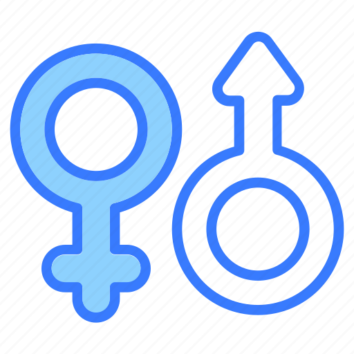 Gender sign, gender, sign, female, male, woman, symbol icon - Download on Iconfinder