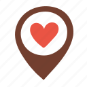 pin, love, location, heart, romantic, wedding