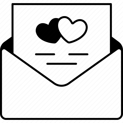 Envelope, paper, heart icon - Download on Iconfinder