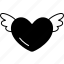 heart, wing 