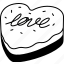 cake, heart, love, valentine, wedding, romantic, cute 