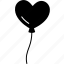 heart, balloon, love, valentine, wedding, romantic, cute 