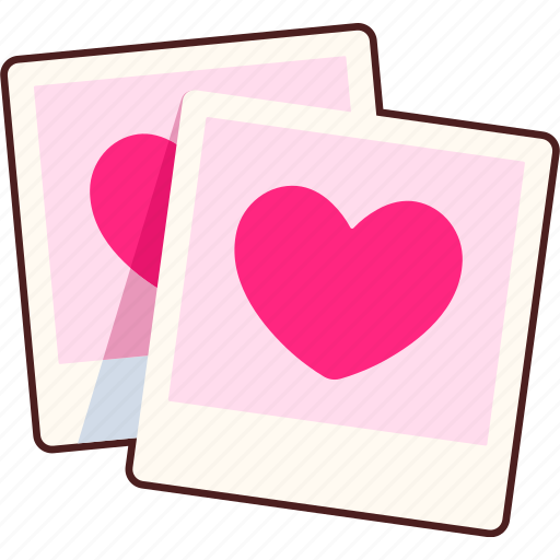 Photo, image, heart, love, valentine, wedding, sticker sticker - Download on Iconfinder