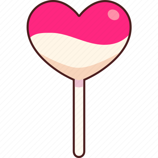 Candy, heart sticker - Download on Iconfinder on Iconfinder