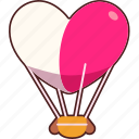 heart, balloon, big