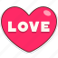 love, inside, heart, valentine, wedding, sticker, cute 