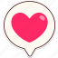 speech, heart, balloon, love, valentine, wedding, sticker, cute 