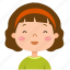 girl, avatar, person, face, people, kid, child, student 