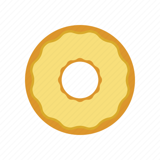 Donut, vanilla icon - Download on Iconfinder on Iconfinder