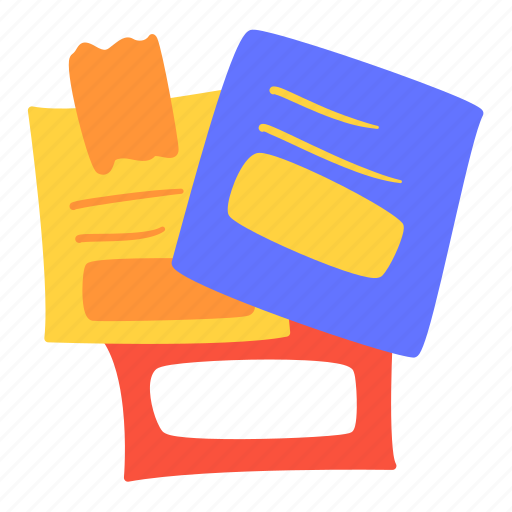 Sticky, notes, job, list, work icon - Download on Iconfinder