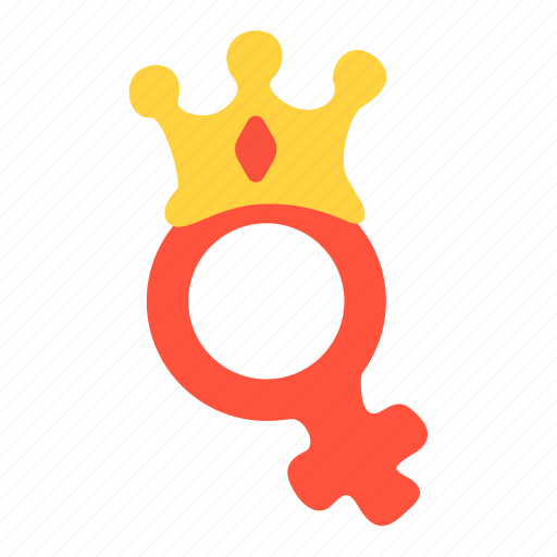 Woman, gender, queen, independent icon - Download on Iconfinder