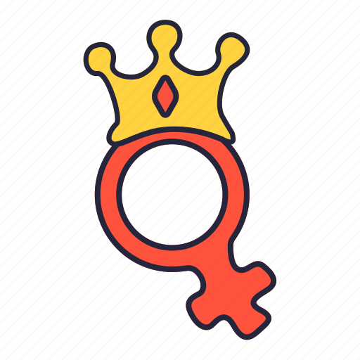 Woman, gender, queen, independent icon - Download on Iconfinder