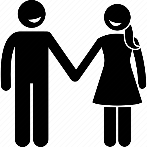 Couple, holding hands, lover icon - Download on Iconfinder