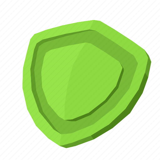 Shield, protection, safety, security, 3d vector, lowpoly icon - Download on Iconfinder