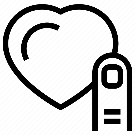 Love, heart, like, finger icon - Download on Iconfinder