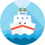 boat, cruise, sea, ship, transport, travel, voyage 