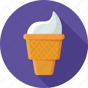 cold, cone, dessert, ice, ice cream, ice cream cone, sweet