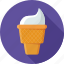 cold, cone, dessert, ice, ice cream, ice cream cone, sweet 