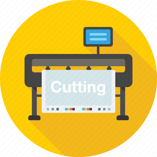 Cut, cutting, cutting plotter, equipment, plotter, print icon - Download on Iconfinder