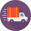 car, delivery truck, express delivery, shipping, transport 