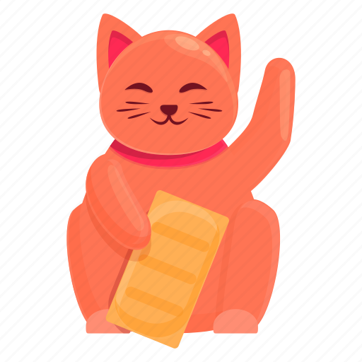 Red, lucky, cat icon - Download on Iconfinder on Iconfinder