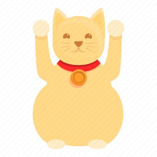 Lucky, cat, animal, maneki icon - Download on Iconfinder