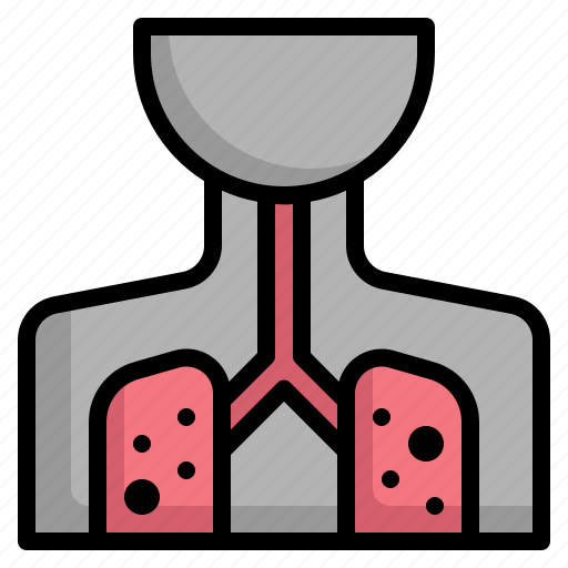 Lung, virus, medical, human, healthcare icon - Download on Iconfinder