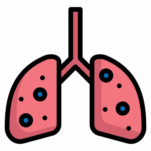Lung, disease, human, virus icon - Download on Iconfinder